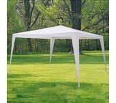 Pergola desmontable Blanca, 3x3 metros