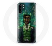 Coque maniacase pour Huawei P30 Pro Loki Thor Ragnarok avec Casque Affiche Personnage Série Saison 1