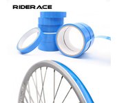 Cinta para llanta sin cámara de bicicleta, para bicicleta de montaña, para rueda de bicicleta de carretera, con anillo de vacío, cinta para llanta de ciclismo, ancho de ajuste 16/18/21/23/25/27/29/32/34 mm