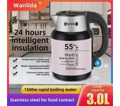 Hervidor eléctrico Wanlida de acero inoxidable de 3 l con aislamiento automático y protección inteligente antisecado Price for 61-600 units