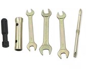 Kit de herramientas de enchufe, llave inglesa para bujía de motocicleta, 5 uds., para Honda BWM, Etc.