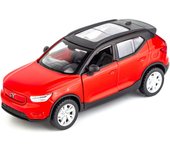Modelo de coche de fundición a presión XC40 a escala 1/39, coche de juguete de aleación para niños, vehículos extraíbles para niños pequeños, niños y niñas, regalo rojo 1/39-11x4.8x4.4cm rojo