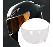 Cascos de motocicleta con visera protectora contra el viento, fácil instalación, prácticos y resistentes puro