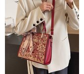 Bolso de boda bolso de gran capacidad ambiente de mujer generalmente se puede utilizar bolso de mujer especial de boda rojo cartera de madre novia borgoña