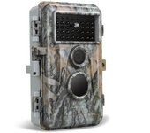 Cámara de seguimiento Blazevideo A252 1296P con sensor de movimiento, seguridad, vigilancia de vida silvestre, visión nocturna, disparos de 48 millones, admite hasta 512 GB, IP66 PIR nocturno