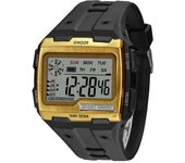 WWOOR Reloj cuadrado de silicona LDE con pantalla grande, luminoso, resistente al agua, estilo Harajuku