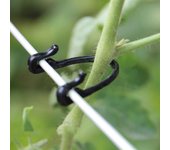 100 Uds. Clips de injerto de vegetales y plantas con gancho de hebilla atada, suministros para invernadero agrícola Vines Fastener