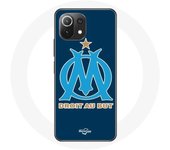 Coque pour Xiaomi Mi 11 Lite Olympique de marseille OM logo bleu