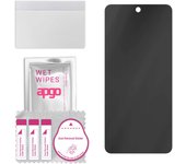 apgo Vidrio protector híbrido mate de privacidad compatible con Xiaomi Poco M4 Pro 5G, nano vidrio flexible, excelente reemplazo para vidrio templado, resistente a rayones