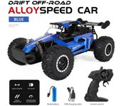 Coche teledirigido 1:16 con luz de alta velocidad todoterreno escalada control remoto coche juguete regalo adecuado para niños niñas niños naranja