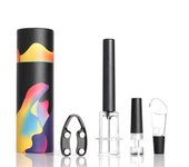 Abridor de vino, bomba de aire a presión, sacacorchos para botella de vino al vacío, herramienta de corcho tipo Pin de acero inoxidable, abridor de vino, accesorios para Bar