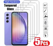5 protectores de pantalla de vidrio templado para Samsung Galaxy A54 A13 A53 A52 A12 A22 A33 A32 A51 A52S A73 A72 A71 A55 A14 S10E S20FE For Samsung A12 puro
