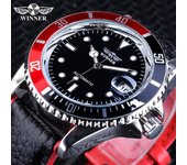 WINNER Reloj mecánico automático Water Ghost para hombre, informal, a la moda