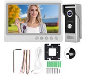 Kit de videoportero Wifi de 9 pulgadas, IP65, resistente al agua, con visión nocturna, compatible con grabación de fotos y acceso