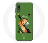 Coque pour Samsung Galaxy A02 One piece Manga Zoro epée