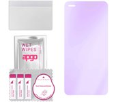 apgo Anti-Blue 9H Hybrid protective glass compatible with Wiko Hi Enjoy 60 Pro 5G, flexible nano glass, great replacement for tempered glass, scratch-