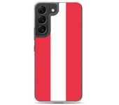 Coque Téléphone Drapeau de l'Autriche Samsung Galaxy S22