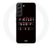 Coque pour Samsung Galaxy S21 FE Stranger Things Affiche Friends Don't Lie Joyeux noël