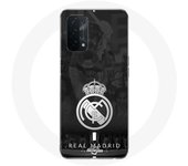 Funda para Oppo A74 5G Logo Real Madrid Club de Fútbol Gris