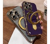 Funda con soporte Magsafe para iPhone 15, 14, 13, 12 Pro Max, 15 Plus, carcasa fina con revestimiento magnético para iPhone 15 Pro, 14 Pro Max for iPhone 12