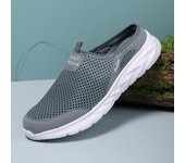 Nuevos zapatos deportivos casuales de malla para hombre de primavera/verano en tallas grandes 41