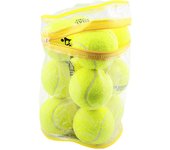 Pelotas de tenis (paquete de 12), resistentes y presurizadas, de alto rebote, para entrenamiento de práctica y principiantes. Accesorios de tenis.