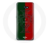Coque maniacase pour Samsung Galaxy A3 2017 portugal logo vert et rouge
