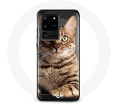 Coque pour Samsung Galaxy S20 Ultra Bengal Race de Chats
