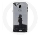 Coque pour Samsung Galaxy S4 Game of Thrones Saison 8 Daenerys Targaryen feu et sang Le Trône de Fer