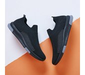 Zapatos de hombre Primavera y verano Calcetines de punto voladores Zapatos casuales sin cordones transpirables Zapatos perezosos para hombres Hombres 39