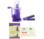 Máquina de tejer Embellish, fácil de usar, de plástico resistente, ligera, portátil, manual, para tejer en carrete, para bricolaje.