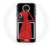 Coque pour Samsung Galaxy S5 Squid Game logo symboles triangle carre cercle Fond Noir