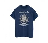 Harry Potter Mujeres/Damas Esperando mi carta Hogwarts Camiseta de algodón para novio L blanco
