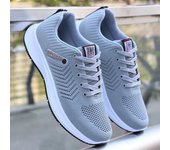Zapatillas deportivas informales transpirables con cordones de malla para primavera y verano para hombre EU 40