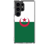 Coque Téléphone - Samsung - Galaxy S24 - Drapeau Algérie - Souple - Multicolore