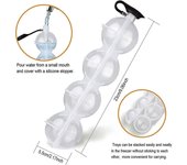 4 Holte Sphere Whisky Ijs Bal Mold Ronde Jelly Icecube Maker Mallen Diy Cocktai Hockey Maken Gereedschap Voor Thuis bar Party