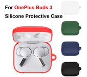 Estuche protector para auriculares a prueba de polvo y caídas, funda de carga para OnePlus Buds 3 portátil negro