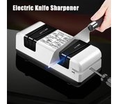 Afilador de cuchillos eléctrico Afilador de corte automático multifunción Para destornilladores de punta plana Tijeras Cuchillos Afilador rápido eléctrico L