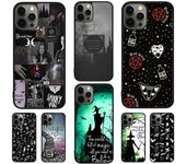 Funda de teléfono con diseño de bruja mágica para iPhone 11, 12, 13, 14 Pro Max, mini, XR, XS, SE 2020, 6, 7, 8 Plus, Samsung S21, S22 iPhone 6plus