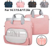 Bolsos de hombro para computadora portátil Estuche Bolso de hombro para notebook Bolso de mano Maletín 17.3 inch negro