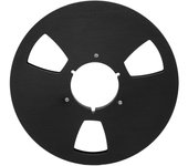 Carrete de recogida vacío de 14 x 10,5 pulgadas, 3 orificios, aleación de aluminio, apertura universal, pieza de máquina, cinta de sonido