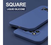 Funda Poco X3 Pro Pocox3 Funda protectora de cámara de silicona líquida cuadrada suave para Xiaomi Poco X3 X 3 Pro Pocox3 Pro Poco F3 PocoF3 For Poco x3 negro