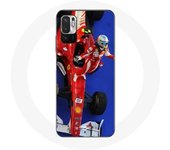 Coque pour Xiaomi Redmi Note 10 5G Formule 1 Fernando Alonso Pilote automobile F1 Rouge