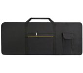 store88 Estuche para teclado de 61 teclas Estuche blando Mochila para piano electrónico Bolso de hombro Impermeable Ligero negro