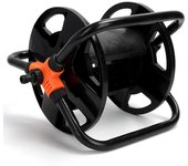 Agua de lavado de autos a alta presión para el hogar de 15 metros, tubería de agua, manguera, vagón de almacenamiento, soporte de bobina, riego de flores, herramientas de jardinería, bobinado One Size negro