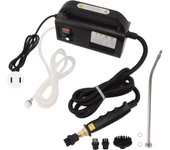 Limpiador a vapor de mano inteligente negro de 2500 W Limpiador a vapor de alta presión para el hogar Vapor de calor instantáneo