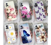 Funda para Vivo U10 U20 V11 V15 V17 Pro S1 S10 S12 S15 S16 Pro V21 V27 moda mariposa flor protectora transparente suave silicona TPU para Vivo parachoques Vivo iQOO Neo3