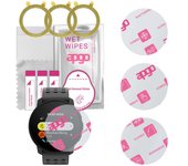 3x apgo Ultra-Clear Hybrid protector de pantalla compatible con Suunto 9 Peak Pro, nano vidrio flexible, excelente reemplazo para vidrio templado, resistente a rayones