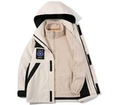 Nuevas chaquetas de exterior de otoño e invierno para hombres, chaquetas de montañismo para parejas, chaquetas de esquí transpirables y a prueba de viento para mujeres XS