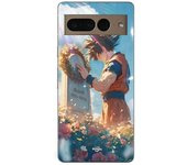 Coque maniacase pour Google Pixel 7 Pro Akira Toriyama Son Goku Tombe
